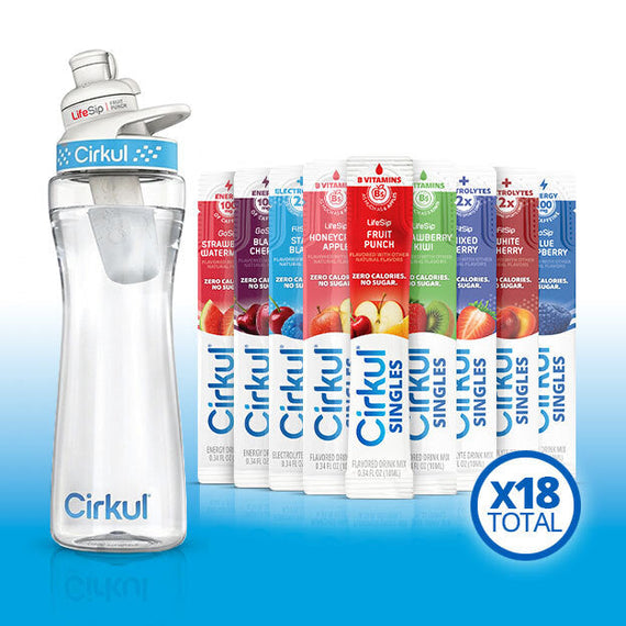 22oz. Plastic Bottle & GoSip® Black Cherry O9